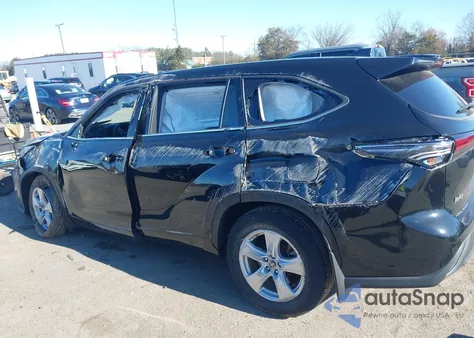 2022 Toyota Highlander Le from USA, damaged, VIN 5TDBZRBH6NS583555
